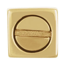 Load image into Gallery viewer, 14K Yellow Gold Sold Bar Ash Holder Pendant