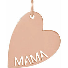 Load image into Gallery viewer, 14K Mama or Sister Pendant
