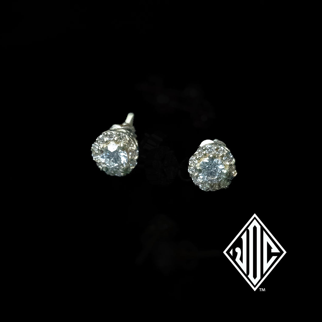 VS 10 Pointer Diamond Earrings